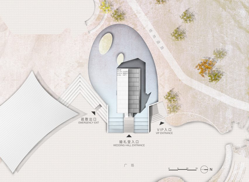 Plan for Chamber Church by Buro Ziyu Zhuang