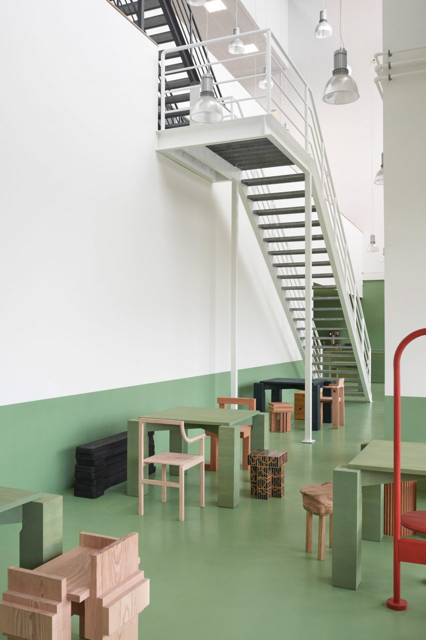 Chairs made by creatives from wood