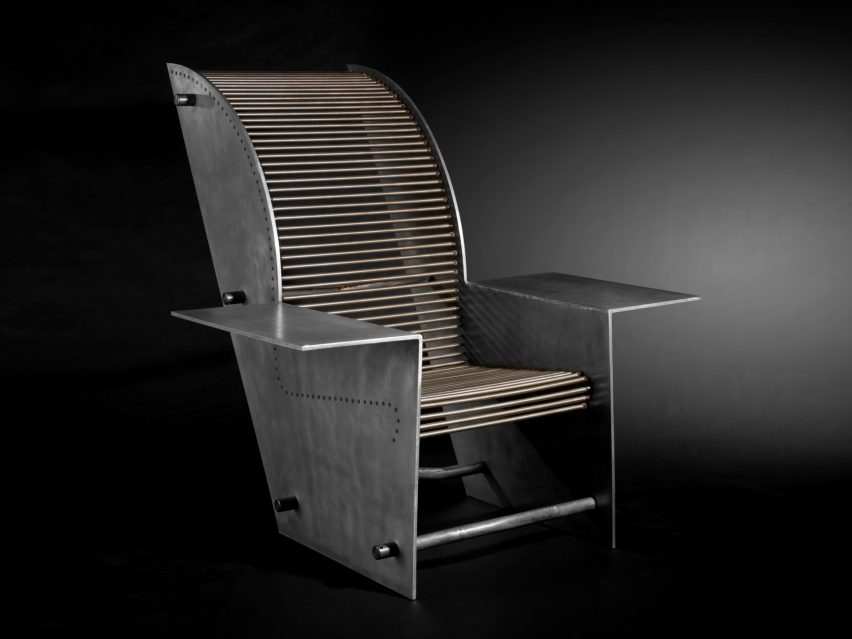 An armchair by Ron Arad