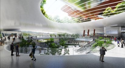 Cuntan International Cruise Centre interior