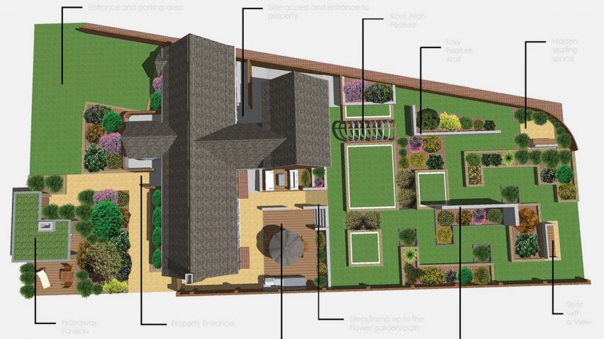 Student project from Design for Outdoor Living at Nation Design Academy