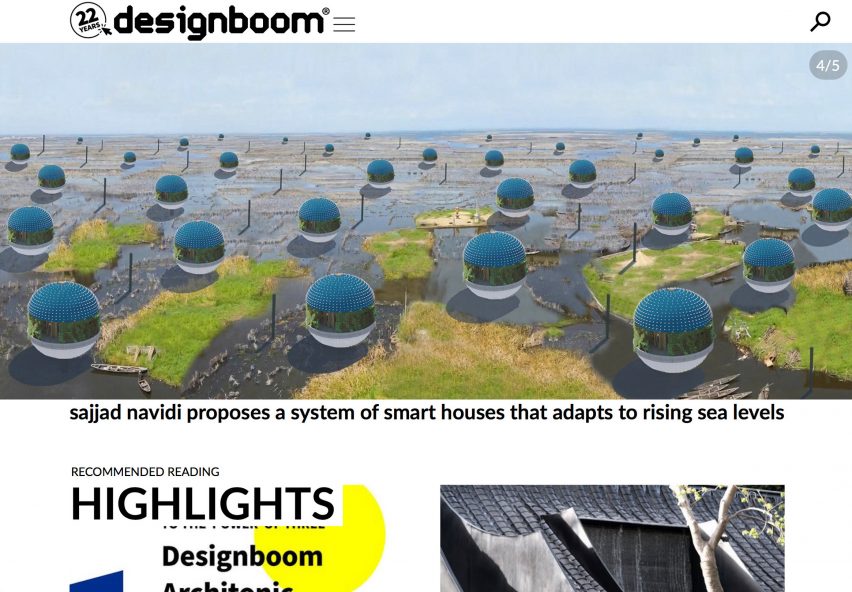 Designboom website