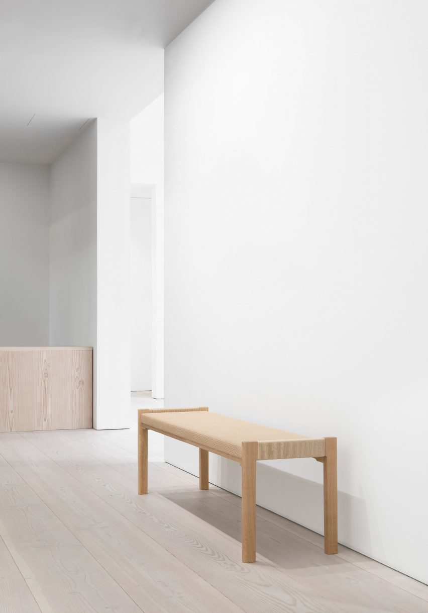 Detalji bench by Jenni Roininen for Nikari