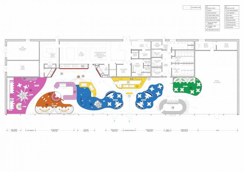 The Family Kitchen floor plan