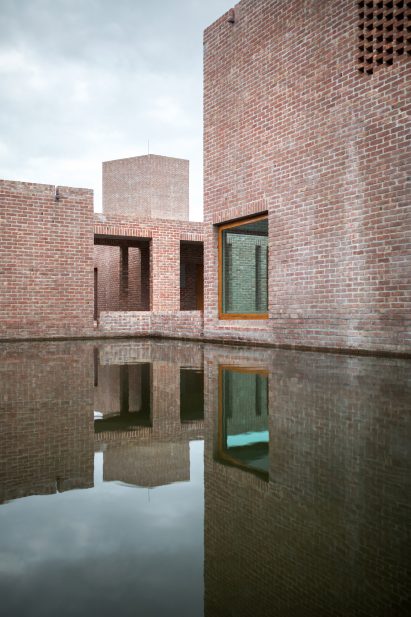 Brick hospital in Bangladesh