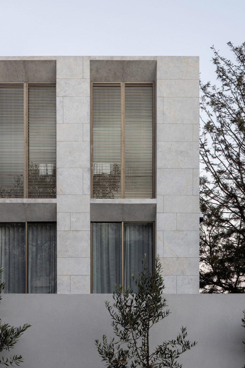 Marble-clad house in Melbourne