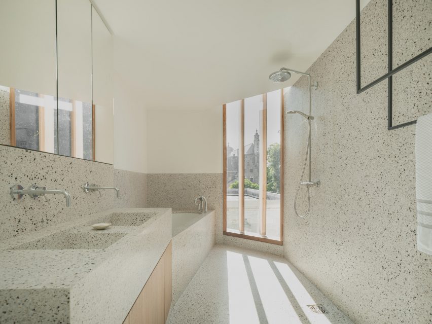 Terrazzo bathroom