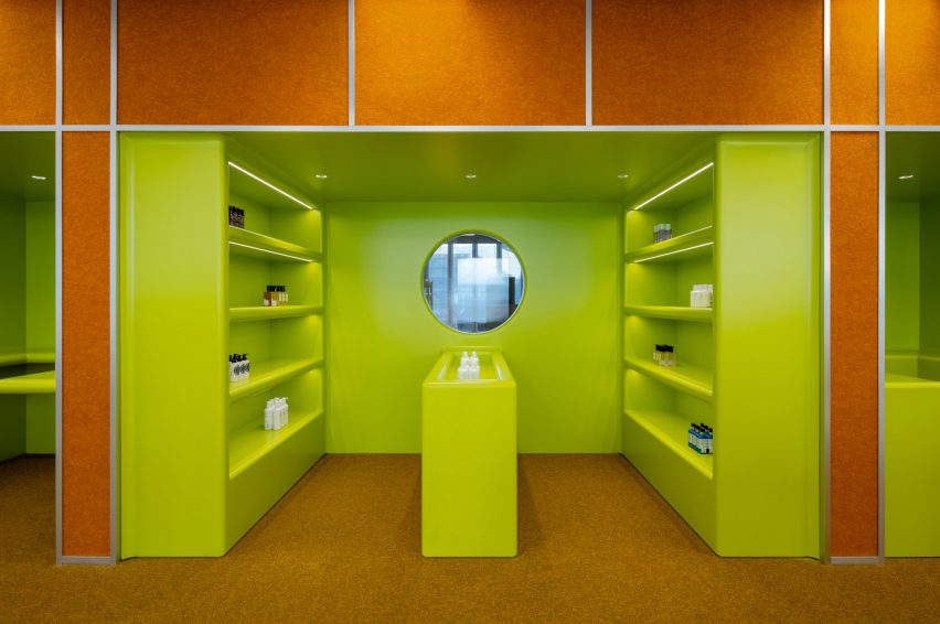 Harmay cosmetics store by AIM Architecture