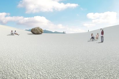 Accessible rooftop render