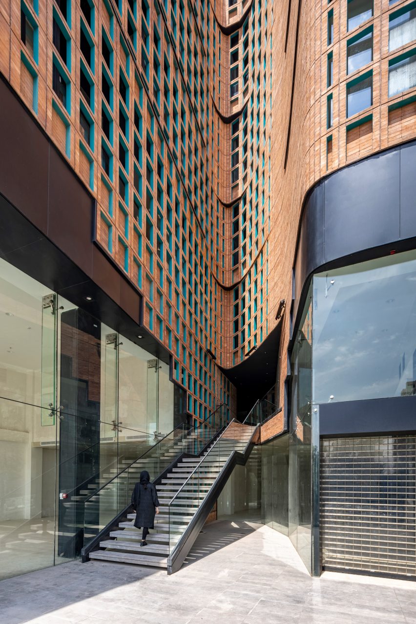 Hitra Office and Commercial Building was designed by Hooba Design Group