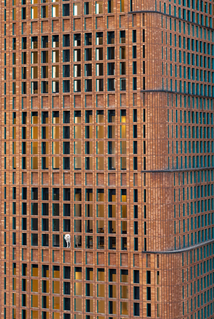 Hitra Office and Commercial Building was designed by Hooba Design Group