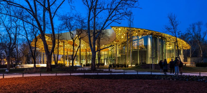 House of Music in Budapest by Sou Fujimoto