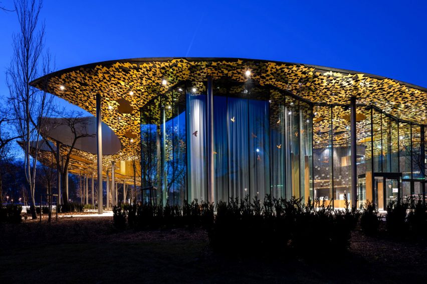House of Music in Budapest by Sou Fujimoto