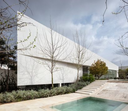 Pointed corner of IS House by Paritzki & Liani Architects
