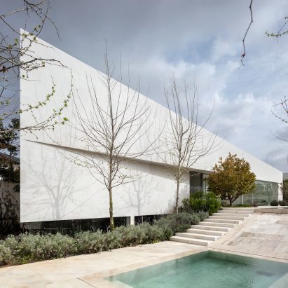 Pointed corner of IS House by Paritzki & Liani Architects