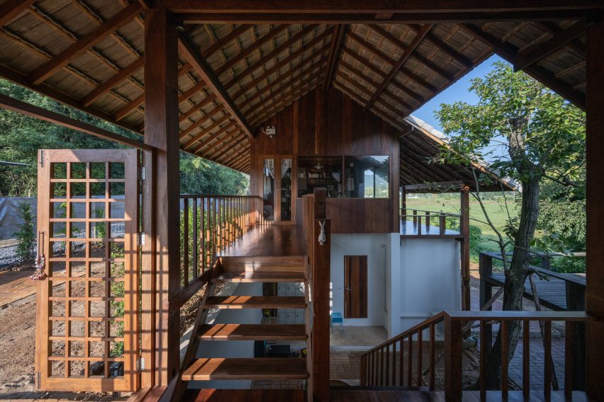 Khiankai Home and Studio is a home and music studio in Thailand by Sher Maker