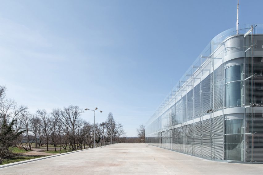 Faculty of Humanities a Charles University in Prague was designed by Kuba & Pilař Architekti