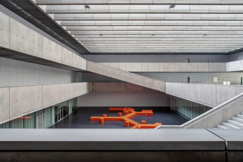Faculty of Humanities a Charles University in Prague was designed by Kuba & Pilař Architekti