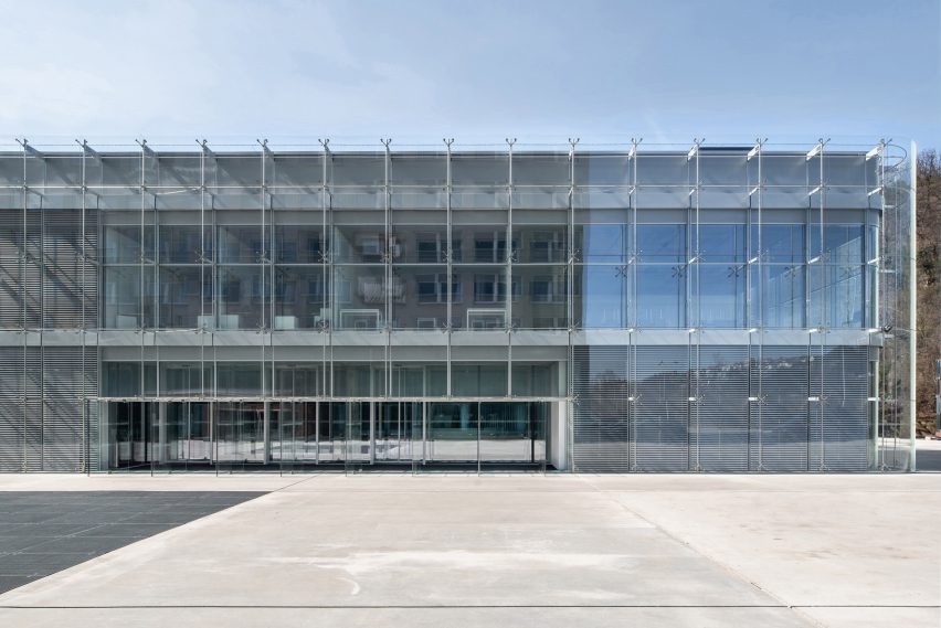 Faculty of Humanities a Charles University in Prague was designed by Kuba & Pilař Architekti