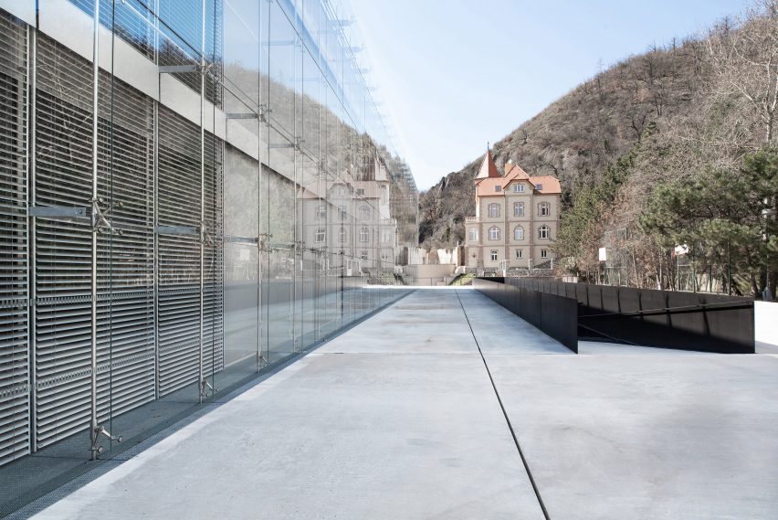 Faculty of Humanities a Charles University in Prague was designed by Kuba & Pilař Architekti