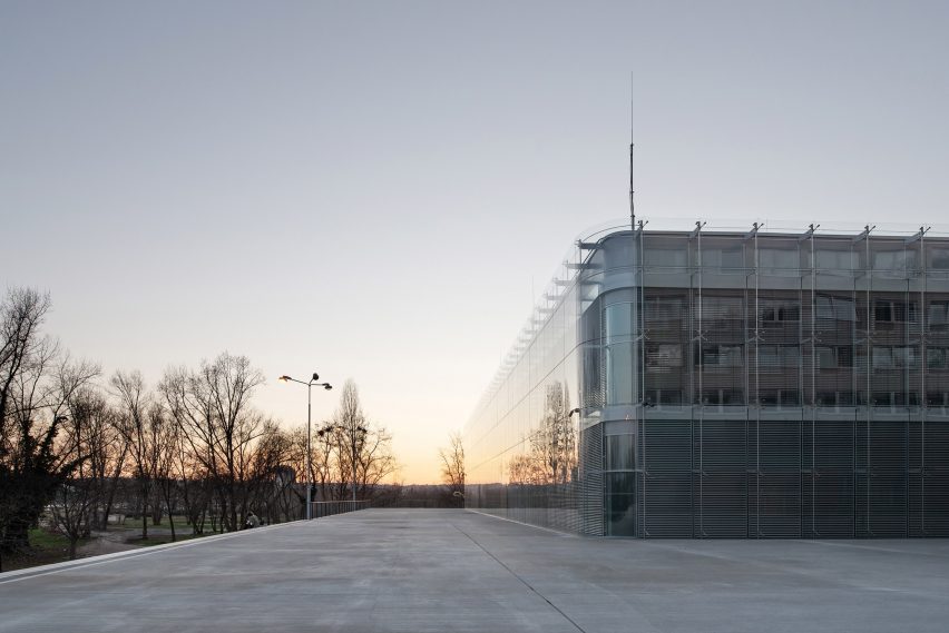 Faculty of Humanities a Charles University in Prague was designed by Kuba & Pilař Architekti