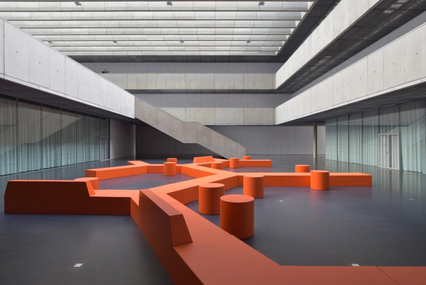 Faculty of Humanities a Charles University in Prague was designed by Kuba & Pilař Architekti