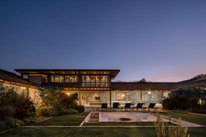 Hacienda Jardin at night
