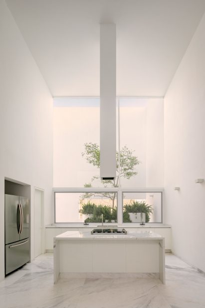 Kitchen at La Piedad house