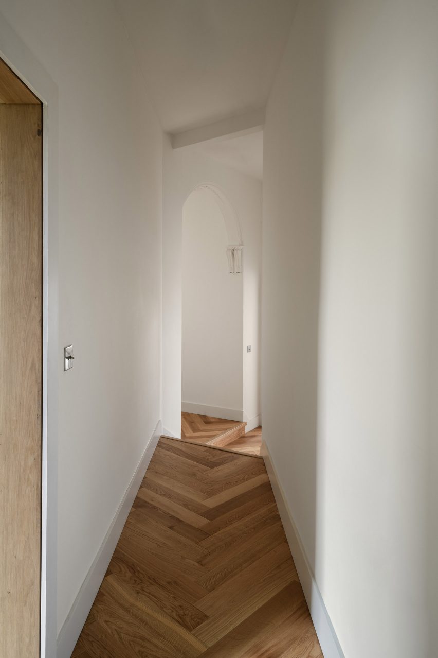 19th-century Edinburgh apartment designed by Luke McClelland features modern interiors