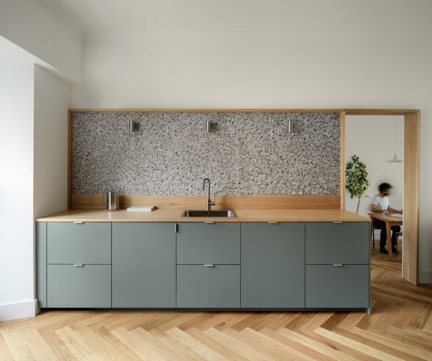 19th-century Edinburgh apartment designed by Luke McClelland features modern interiors