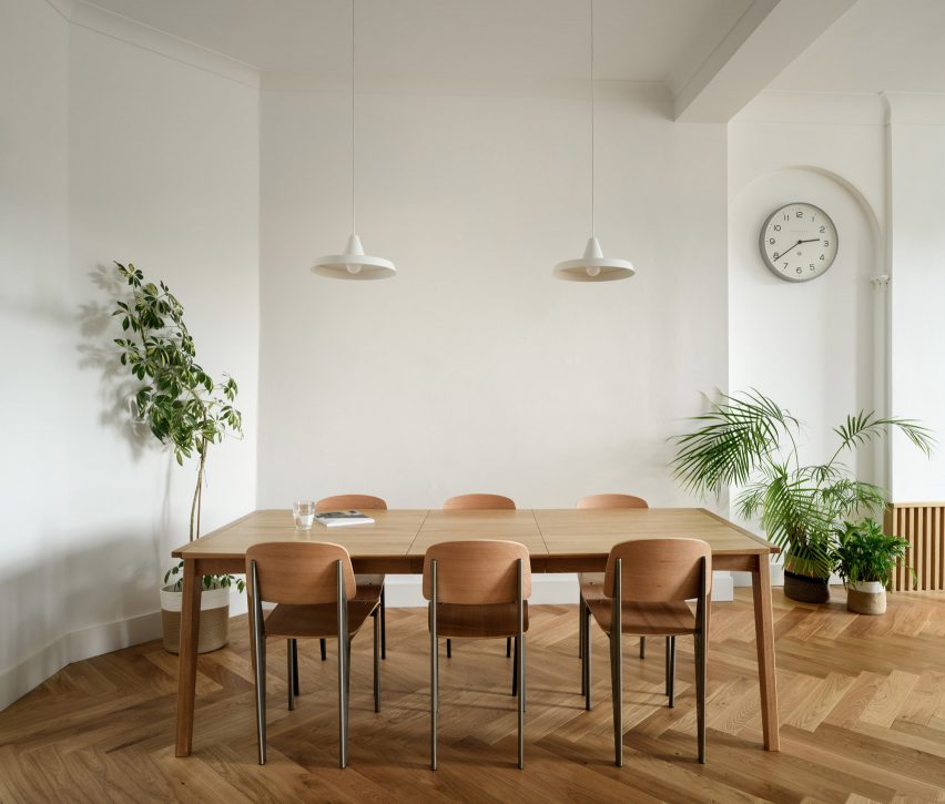 19th-century Edinburgh apartment designed by Luke McClelland features modern interiors