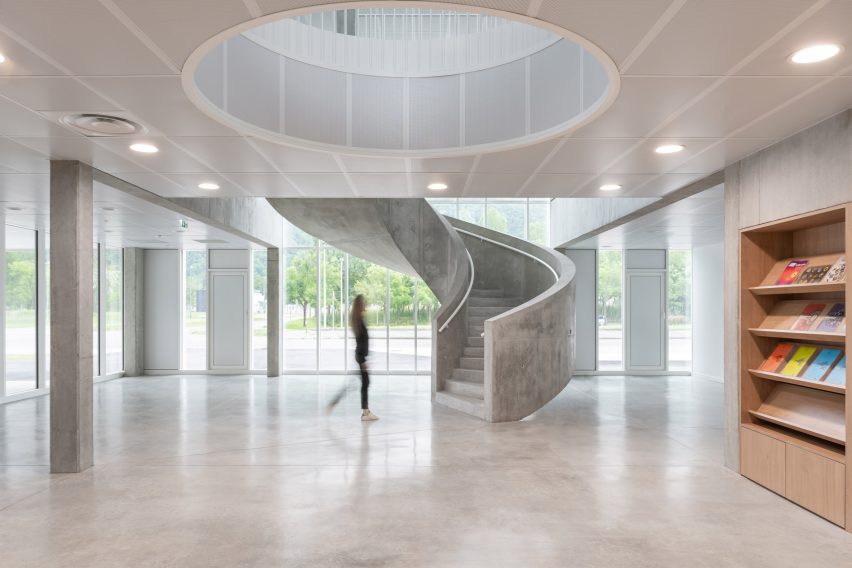 Neutron Research Centre is a research centre in France that was designed by Levitt Bernstein and TKMT