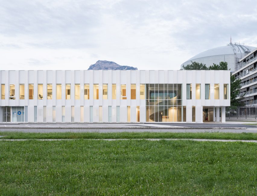 Neutron Research Centre is a research centre in France that was designed by Levitt Bernstein and TKMT