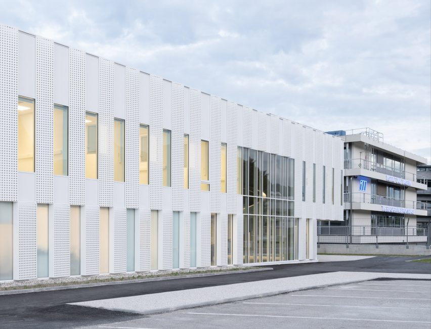 Neutron Research Centre is a research centre in France that was designed by Levitt Bernstein and TKMT