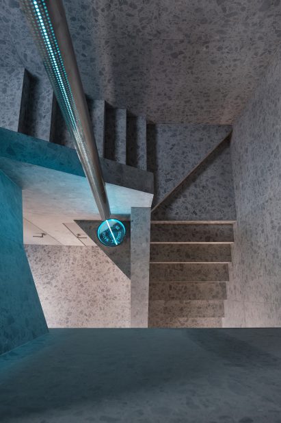 Terrazzo staircase