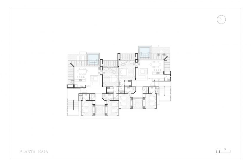 Lower level plan
