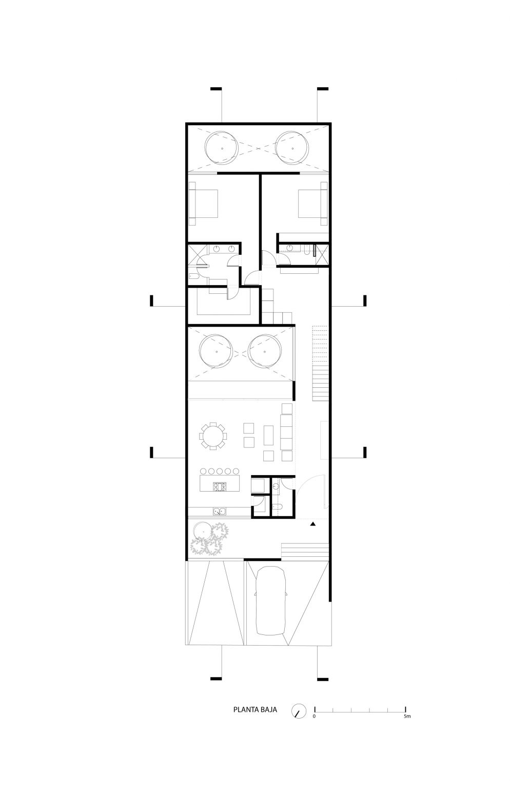 Lower level floor plan