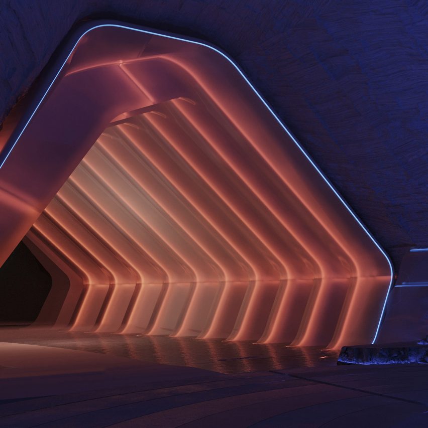Plan C is a Mars settlement concept that was designed by Makhno Studio