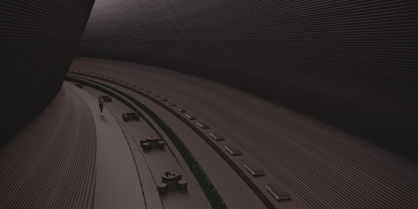 Plan C is a Mars settlement concept that was designed by Makhno Studio