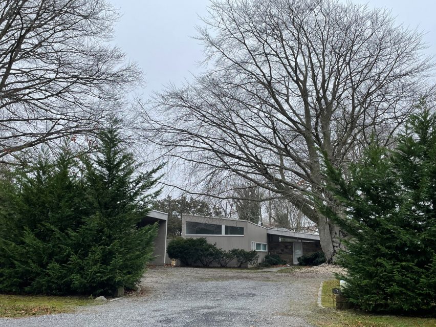 Marcel Breuer's Geller I house in Long Island