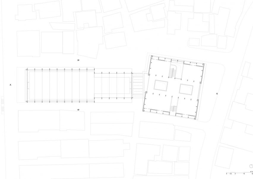 First floor plan of Xinfan Market