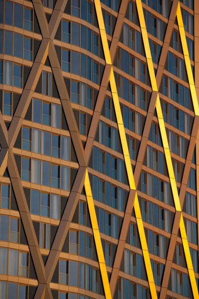Facade of London skyscraper