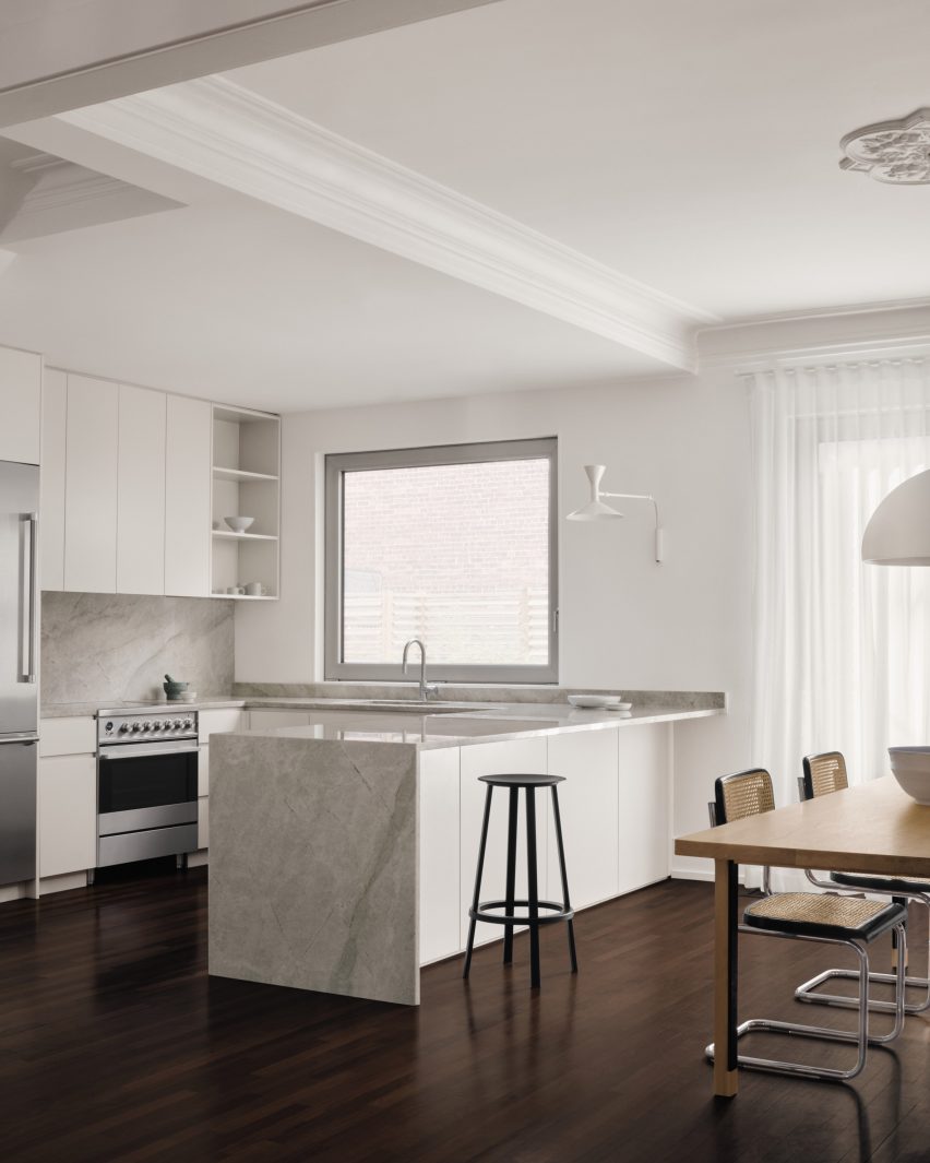 Overview of renovated home in Montreal
