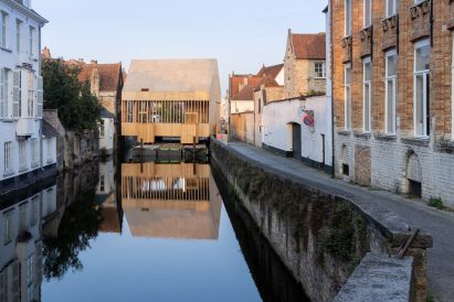 Bruges Diptych pavilion in Belgium