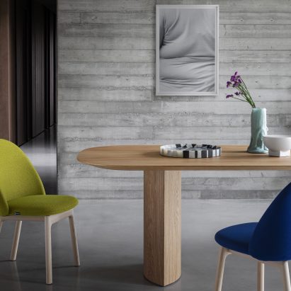 Plauto table by Paolo Cappello for Miniforms