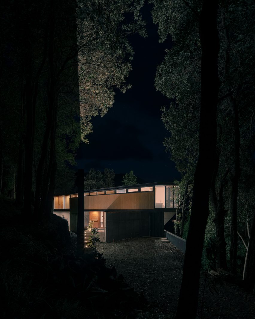 PR House by Triangular floor plan