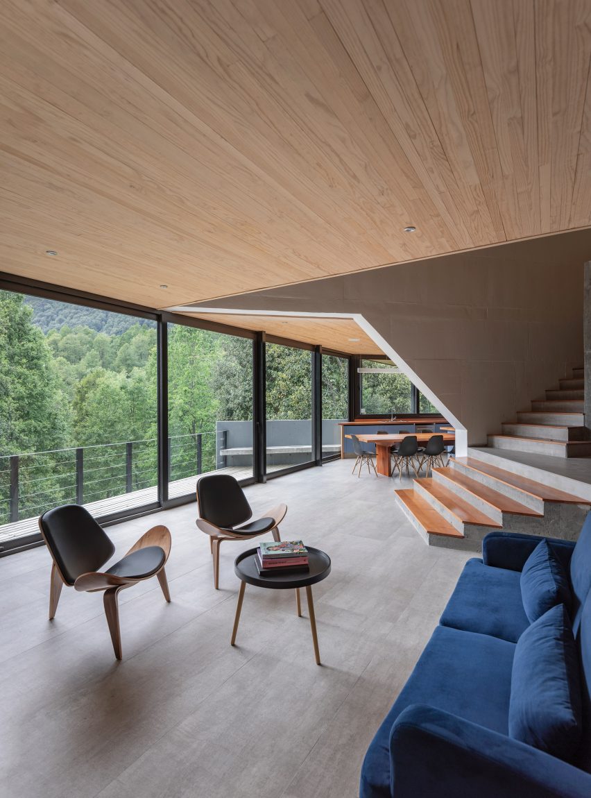 PR House by Triangular floor plan