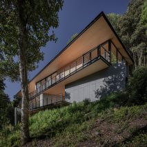 The exterior of PR House