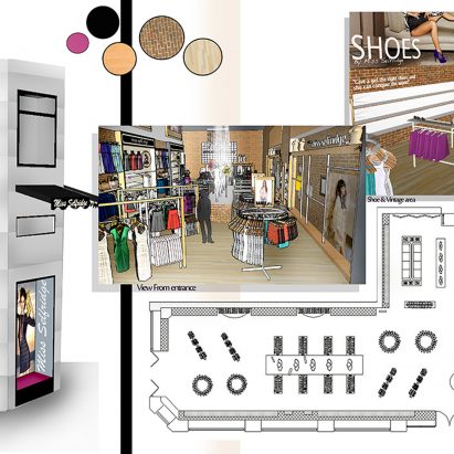 Student project from Retail Design BA (Hons) at National Design Academy