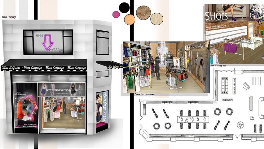 Student project from Retail Design BA (Hons) at National Design Academy